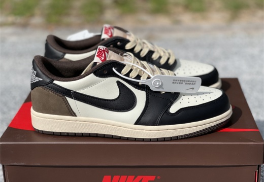 Travis Scott x Air Jordan 1 Low Dark Mocha CQ4277 105.  36---46